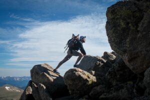 escalade en montagne