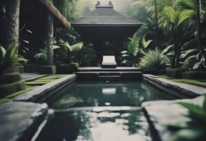 Piscine pierre de bali