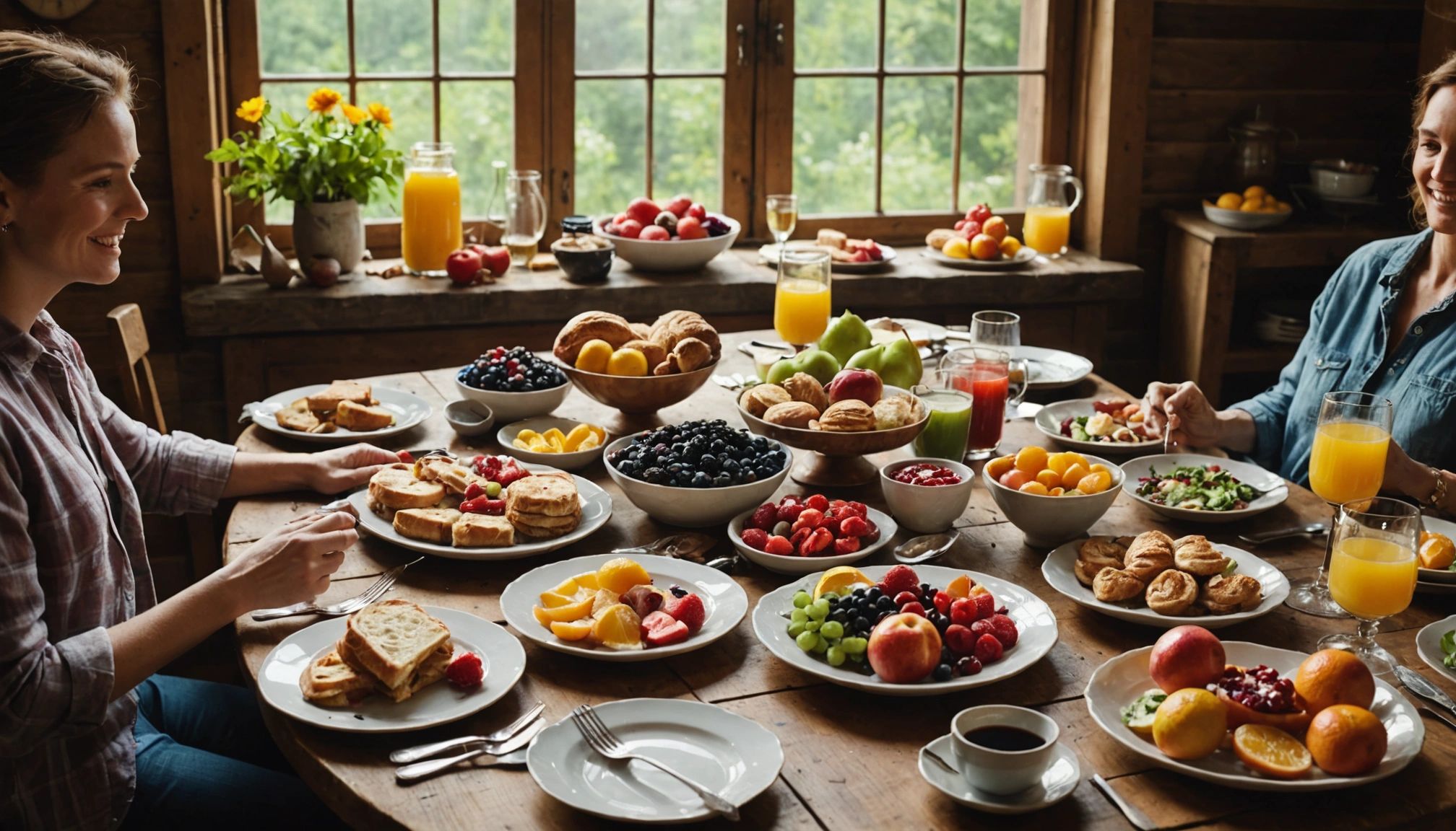 brunch gourmand et convivial