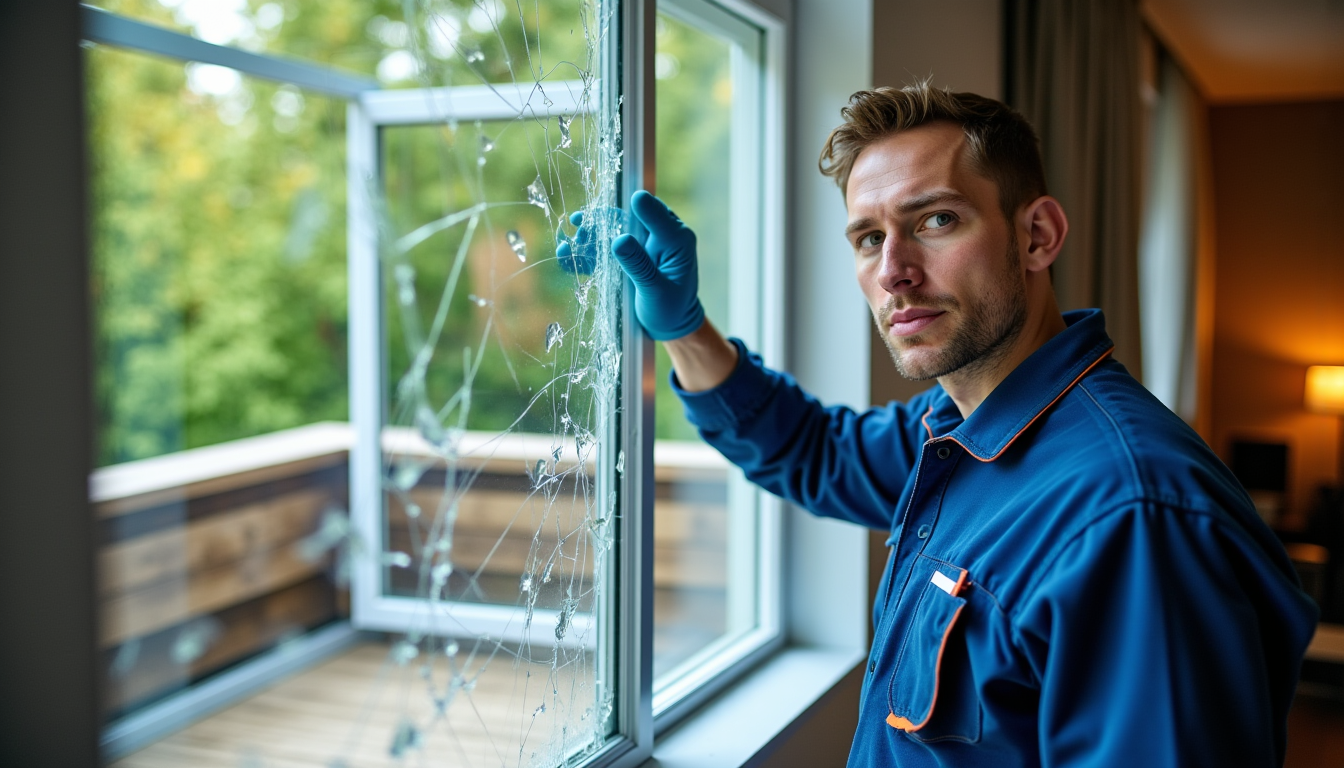 Dépannage de vitrerie en Suisse : que faire en cas de vitre cassée chez soi