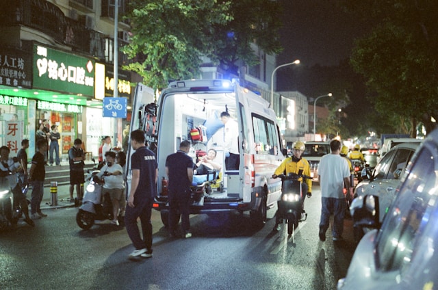 métier d'ambulancier
